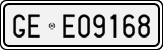 License plate of Italy, Cars (1927 year series)