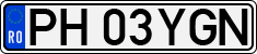 License plate of Romania, Regular plates