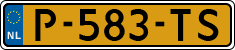License plate of the Netherlands, Cars