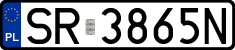License plates of Poland, Regular car plates