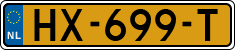 License plate of the Netherlands, Cars