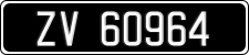 License plate of Ireland, Oldtimers
