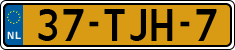 License plate of the Netherlands, Cars