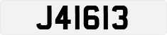 License plate of Jersey, Regular plates (J123456)