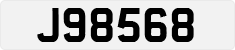 License plate of Jersey, Regular plates (J123456)