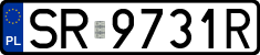 License plates of Poland, Regular car plates
