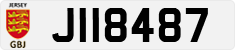 License plate of Jersey, Regular plates (J123456)