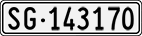 License plate of Switzerland, Cars