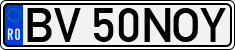 License plate of Romania, Regular plates