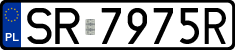 License plates of Poland, Regular car plates