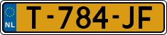 License plate of the Netherlands, Cars