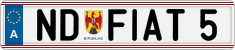 License plate of Austria, Vanity Plates