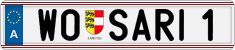 License plate of Austria, Vanity Plates