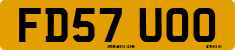 License plate of the United Kingdom, 2001 year system
