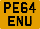 License plate of the United Kingdom, 2001 year system