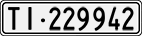 License plate of Switzerland, Cars