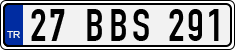 License plate of Turkey, Regular plates