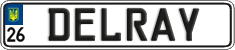 License plate Ukraine, Vanity Plates