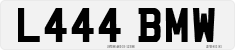 License plate of the United Kingdom, 1983 year system