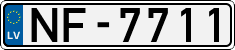 License plate of Latvia, Regular car plates