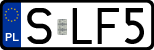License plates of Poland, Regular car plates