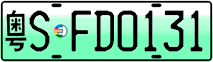 License plate of China, Electric vehicles