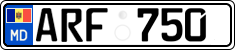 License plate of Moldova, Cars (2015)