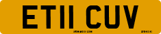 License plate of the United Kingdom, 2001 year system