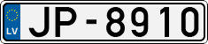License plate of Latvia, Regular car plates