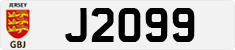 License plate of Jersey, Regular plates (J123456)