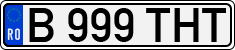 License plate of Romania, Regular plates
