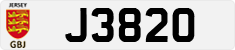 License plate of Jersey, Regular plates (J123456)