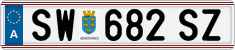 License plate of Austria, Regular plates