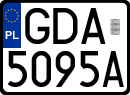 License plates of Poland, Regular car plates