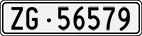 License plate of Switzerland, Cars