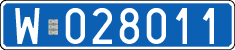License plates of Poland, Diplomatic