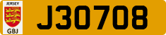 License plate of Jersey, Regular plates (J123456)