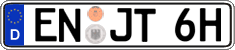 German license plate, Plates for oldtimers (type 