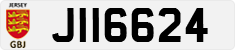 License plate of Jersey, Regular plates (J123456)