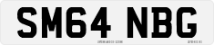 License plate of the United Kingdom, 2001 year system