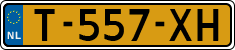 License plate of the Netherlands, Cars