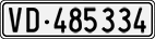 License plate of Switzerland, Cars