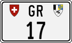 License plate of Switzerland, Cars