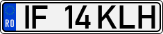 License plate of Romania, Regular plates