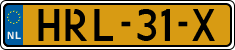 License plate of the Netherlands, Cars