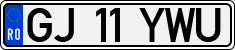 License plate of Romania, Regular plates