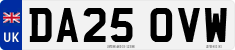 License plate of the United Kingdom, 2001 year system