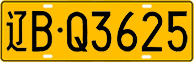 辽B·Q3625