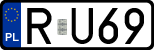 License plates of Poland, Regular car plates