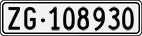 License plate of Switzerland, Cars
